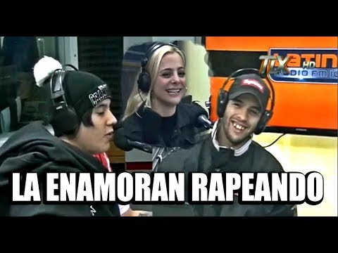LA ENAMORAN RAPEANDO FREESTYLE PURO DUKI Y MKS LE IMPROVISAN EN TLX RADIO LATINA