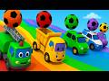 CARROS E MOTOS Com HOMEM ARANHA E SUPER HERÓIS Desafio De Super Carros E MOTOS Na Rampa Blippi 2