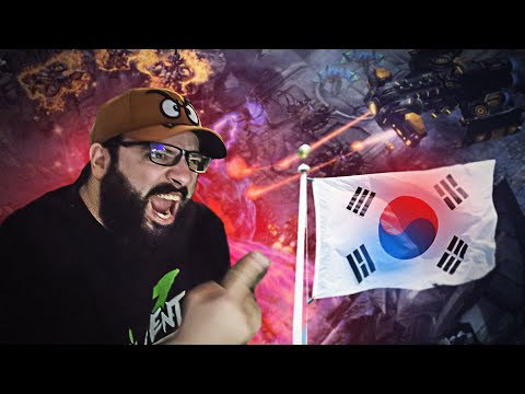 SUR LES SERVEURS CORÉENS  - STARCRAFT 2