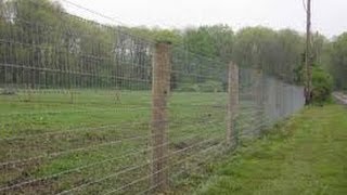 Stretching A Woven Wire Fence