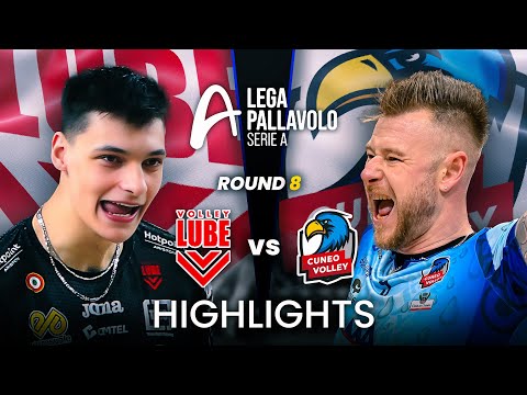 Lube vs Cuneo | Highlights | Italian Volleyball League 2025
