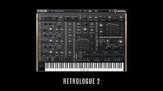 Video thumbnail for Retrologue 2 • Steinberg • 25 Selected Factory Presets • VST Sounds Patches Playthrough • No Talking by SOUNDS & PRESETS