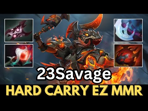 23Savage [Chaos Knight] Hard Carry Killing Unstoppable God Mode Dota 2