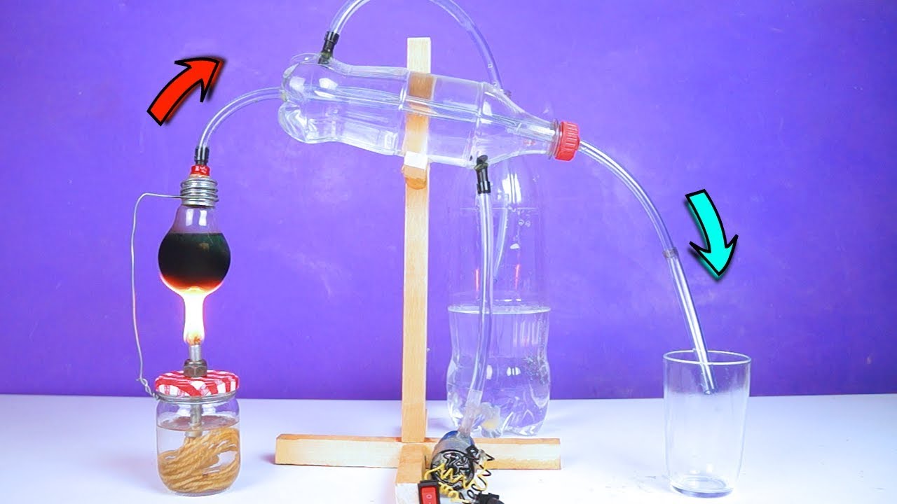Make an Amazing Laboratory Distiller for science fair