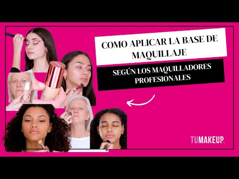 Como aplicar la base de maquillaje según los Maquilladores Profesionales| TUMAKEUP