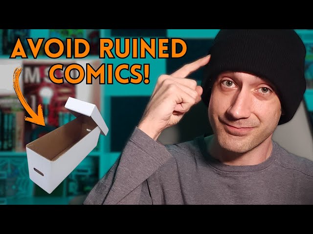 Vídeo relacionado con ELOBOON Almacenamiento de cómics clasificado para 30 cómics, ignífugo, resistente al agua y a la humedad, apilable CGC con ventana de etiqueta y cerradura, estuche para cómics con separadores triples