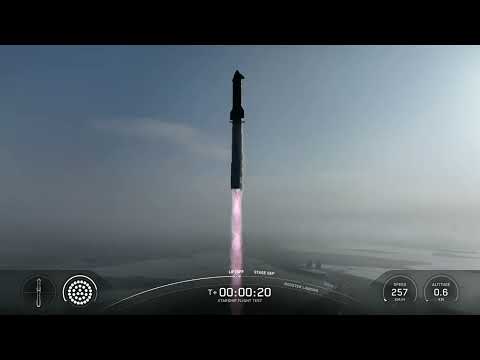 LIFTOFF! SpaceX Starship Flight 9