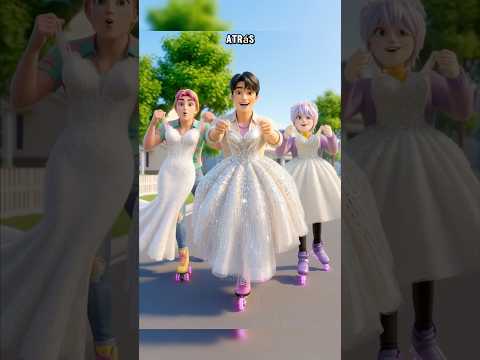 Jinu vê Rumi de noiva #kpopdemonhunters #ia  #guerreirasdokpop