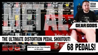 The Ultimate Metal Distortion Pedal Shootout! | GEAR GODS