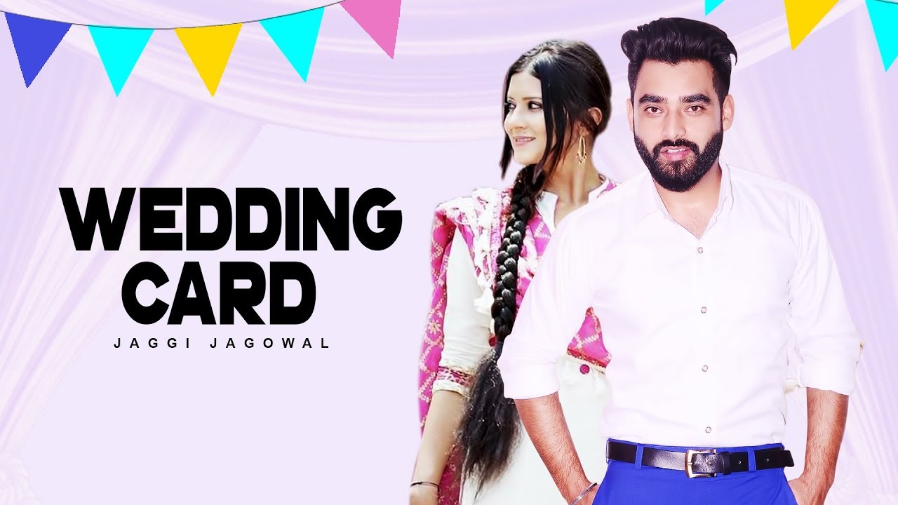 Wedding Card To Facebook Lyrics  | Wedding Card To Facebook | Jaggi Jagowal | Laddi Gill
