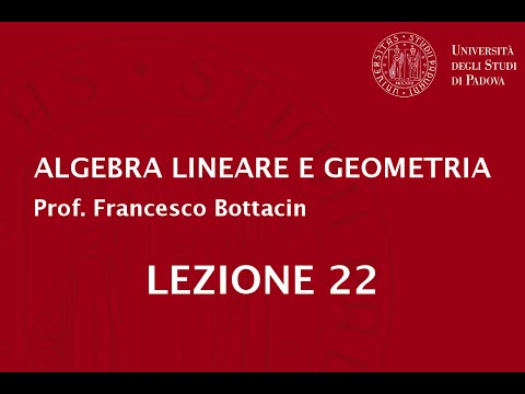 Lezione 22