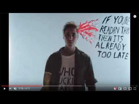 Justin Bieber hidden messages in “where are you now” video