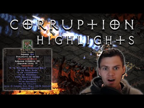 Path of Diablo Corrupting Highlights!!  GG sockets and bricked rare items!!  Diablo 2