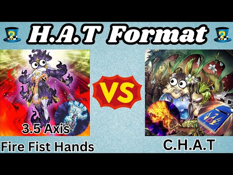 3.5 Axis Fire Fist Hands Vs CHAT! | HAT Format Replay Review! | 2014 Yu-Gi-Oh! WCQ