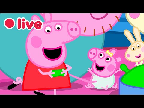 🔴 Peppa Pig BEBÈ EVIE Episodi IN DIRETTA 🍼 I Migliori Momenti di Evie 🥹 Cartoni per Bambini