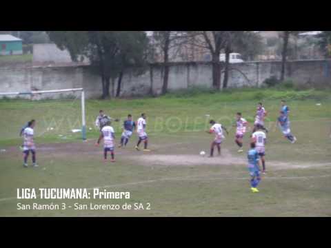 LIGA TUCUMANA: San Ramón remontó frente a San Lorenzo de Santa Ana y ganó un partidazo