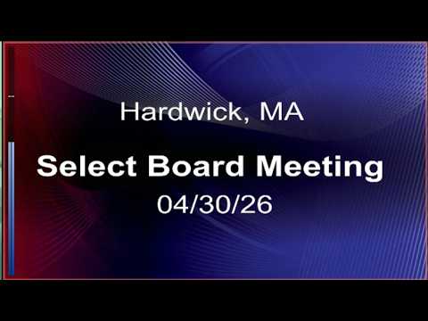 From the Select Board