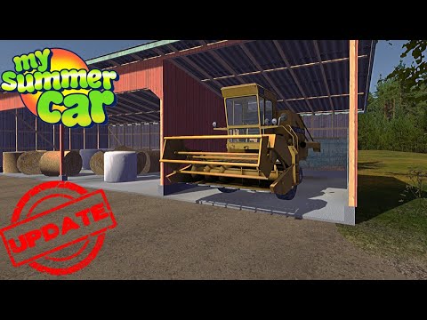 COMBINE HARVESTER - NEW FARMING JOBS - My Summer Car Update #35 | Radex