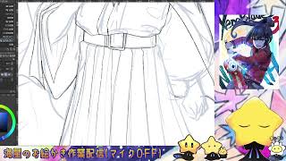 [Skeb]黙々と作業（マイクoff）【JP】