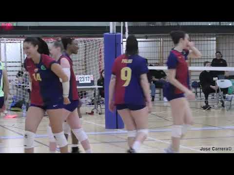 CV Barcelona 1-3 CV Jav Olímpico Las Palmas Gran Canaria