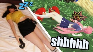 do NOT sleep in VR CHAT (FULL BODY TRACKING)