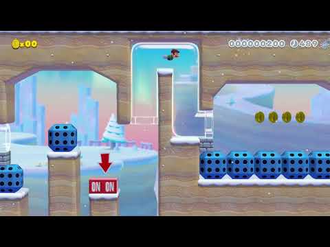 ◆⁀ Clear Pipes in the Snow! ⁀◆ by Jman$ 🍄 Super Mario Maker 2 ✹Switch✹ #ble