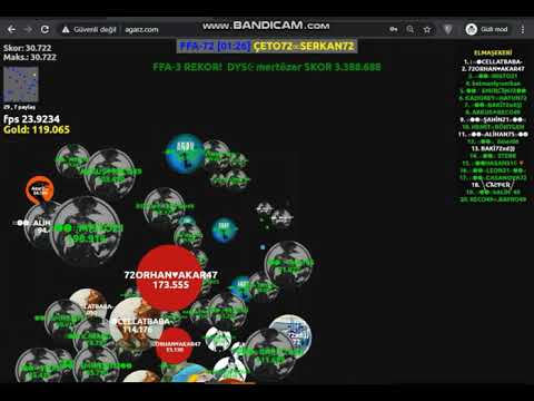 Agarz ffa72 rekor ORHAN72.AKAR47