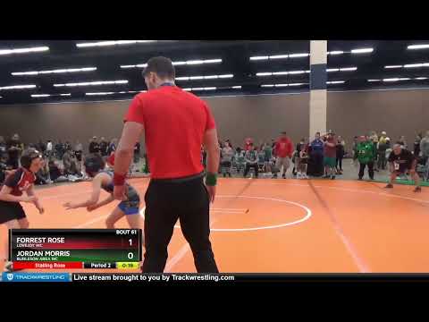 63 Lbs Cons. Round 2 - Forrest Rose, Lovejoy WC Vs Jordan Morris, Burleson Area WC 1b41