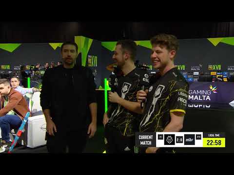 jks and hunter reaction to lucky timing round - CSGO Highlights