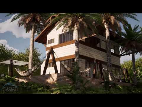 Projeto casa Veraneio em Porangaba/SP