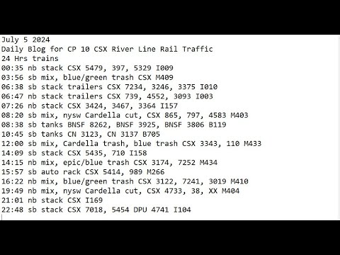 July 5 2024 BigTrains.TV CP 10