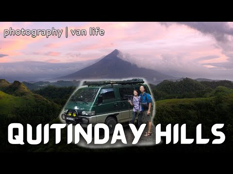Photographing MAYON VOLCANO on QUITINDAY HILLS, Albay | VANLIFE