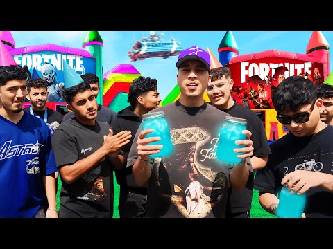 LAST TO LEAVE THE BOUNCY HOUSE WINS $1000!!! (Gone wrong)