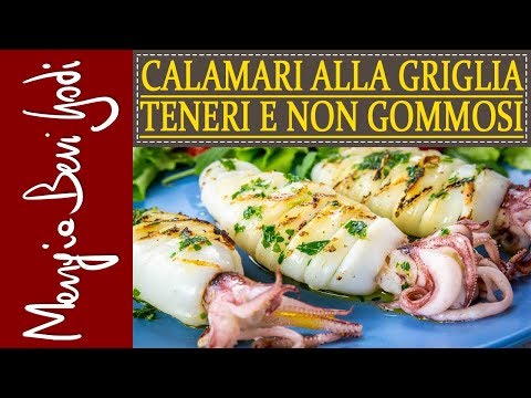 Calamari alla griglia