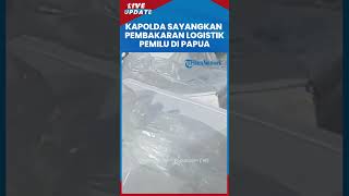 Tanggapi Pembakaran Kotak Suara Pemilu di Paniai, Kapolda: Tingkatkan Kewaspadaan agar Tak Terulang