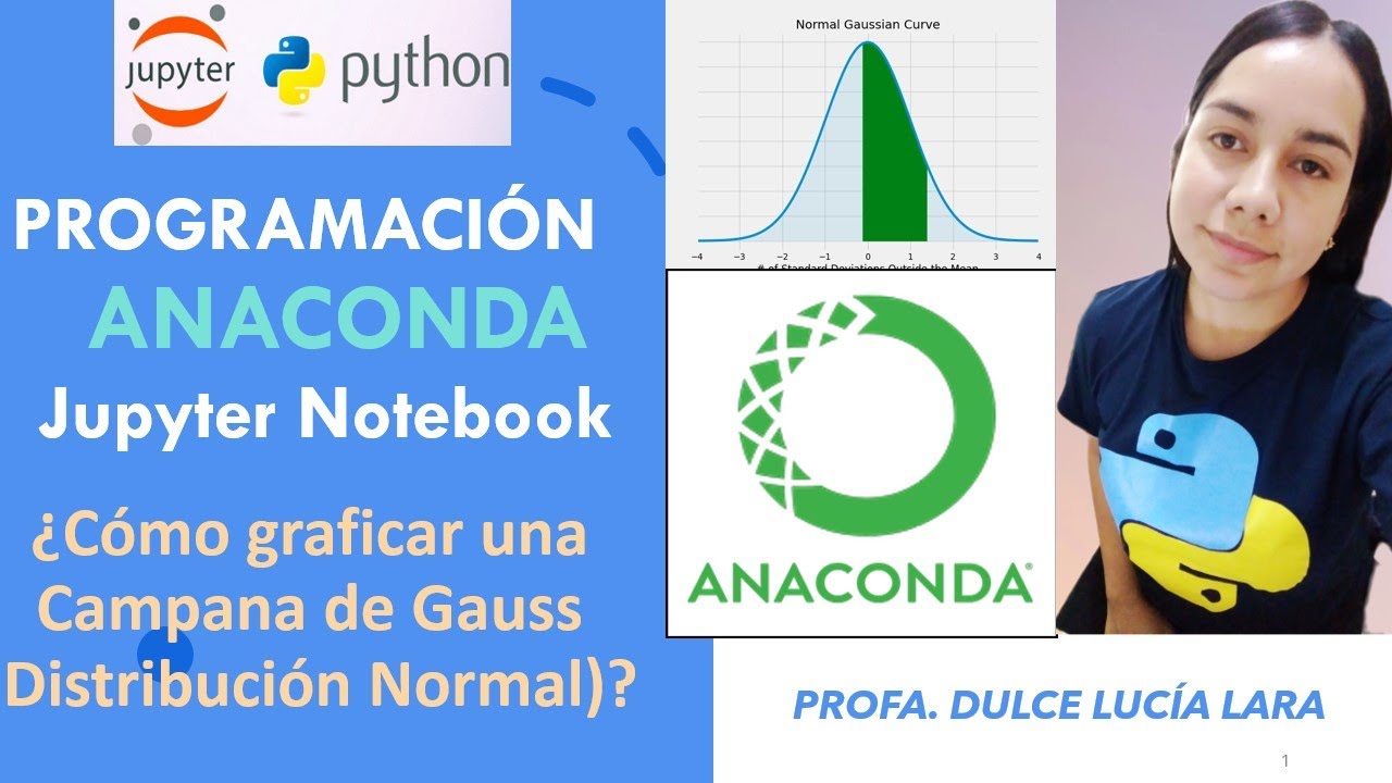 Python: Distribución Normal o Campana de Gauss | Jupyter Notebook