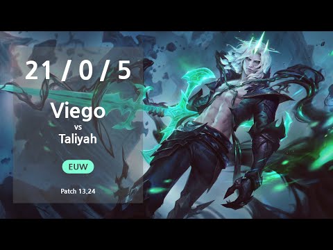 Viego Jungle vs Taliyah - EUW Master Patch 13.24