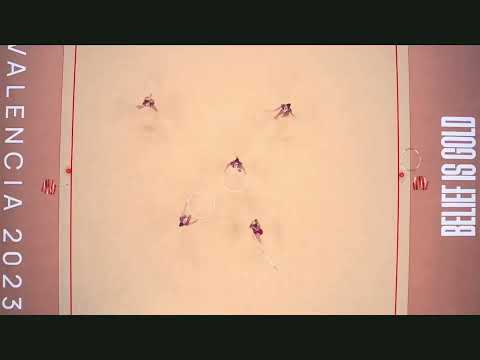 BULGÁRIA Group BUL 5 Hoops AA WORLD CHAMPIONSHIP VALÊNCIA 2023