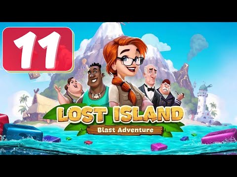 Lost Island Blast Adventure - Chapter 11 - Treetop Sanctuary 1 - Gameplay