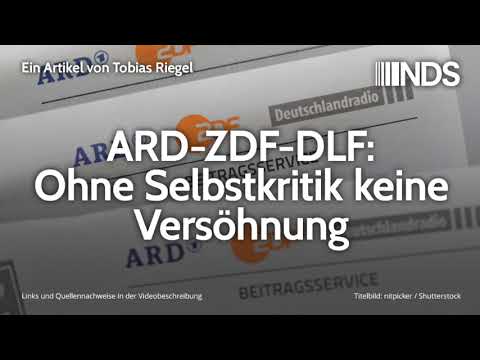 ARD-ZDF-DLF: Ohne Selbstkritik keine Versöhnung | Tobias Riegel | 24.10.2019