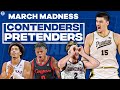 Which Teams are CONTENDERS & PRETENDERS in this year's NCAA Tournament I March Madness I CBS Sports
