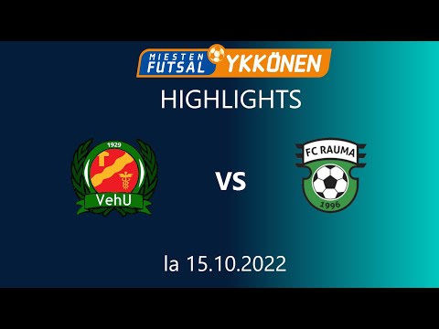 Highlights: VehU - FC Rauma 5-4 (3-1) 15.10.2022 Futsal-Ykkönen