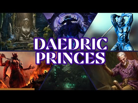 The COMPLETE Guide to the Daedric Princes (Elder Scrolls Lore)