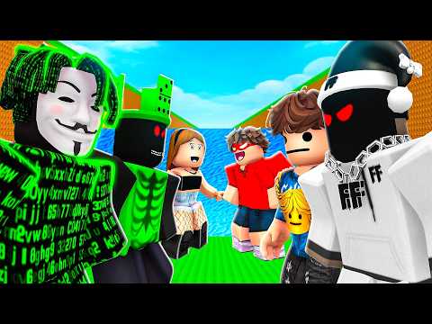 YOUTUBERS vs HACKERS In Escape Tsunami!