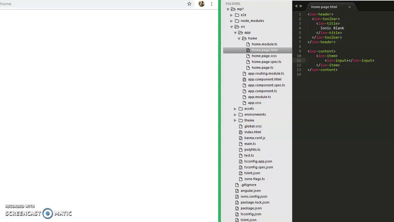 ionic tutorial 3   textbox and buttons