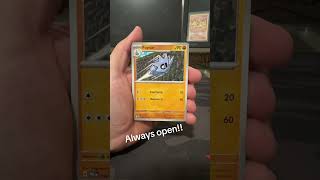 Always open!#pokemon #pokemoncards #pokemontcg #tradingcards #cards #charizard #pikachu #fyp #like