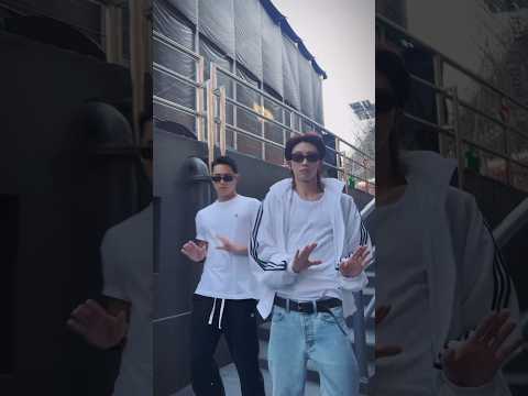 mingyu and the8 doing WOP challenge #wopchallenge #seventeen #mingyu #the8