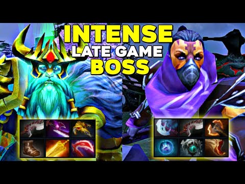 TRY TO COUNTER ME [ Wraith King ] Intense Late Game COME BACK OP HIT - Gameplay