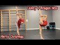 Lainey And Reagan Hess Christmas Improv