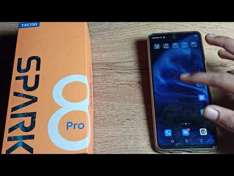 How to change Text Size in Tecno spark 8 Pro phone, Text change setting